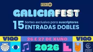 Sorteo exclusivo para suscriptor: 15 entradas dobles para el Galicia Fest