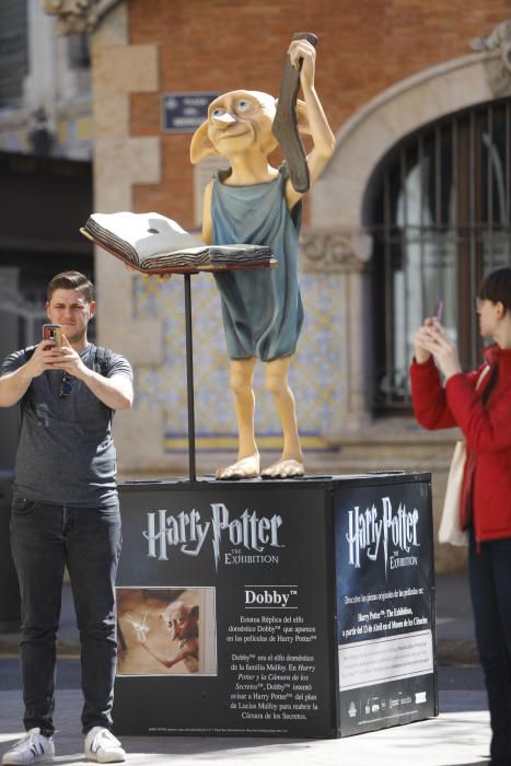 Las esculturas del universo Harry Potter toman Valencia