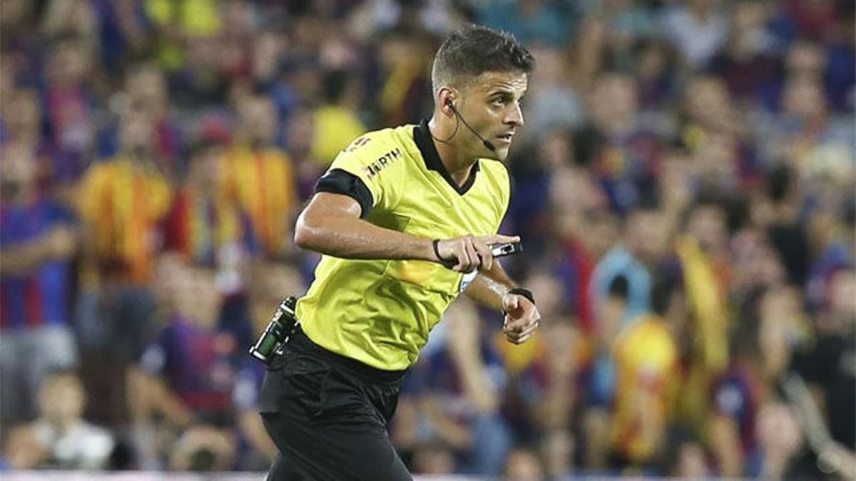 Gil Manzano se sincera antes de arbitrar el Atlético - Barça