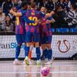 El Barça endosó una manita al conjunto balear