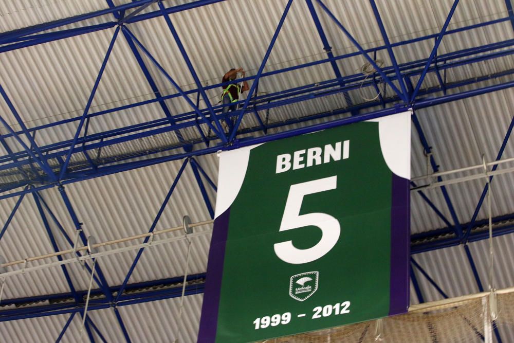 El Unicaja rinde homenaje a Berni