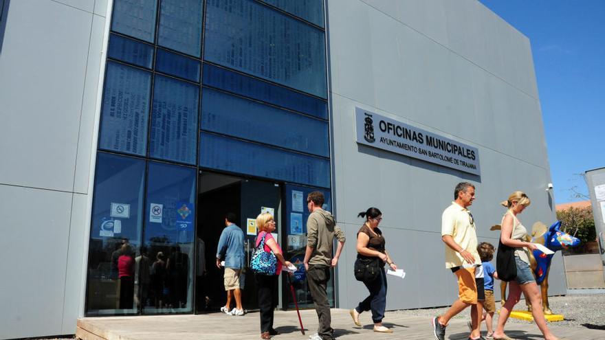 Oficinas municipales del Ayuntamiento de San Bartolomé de Tirajana.