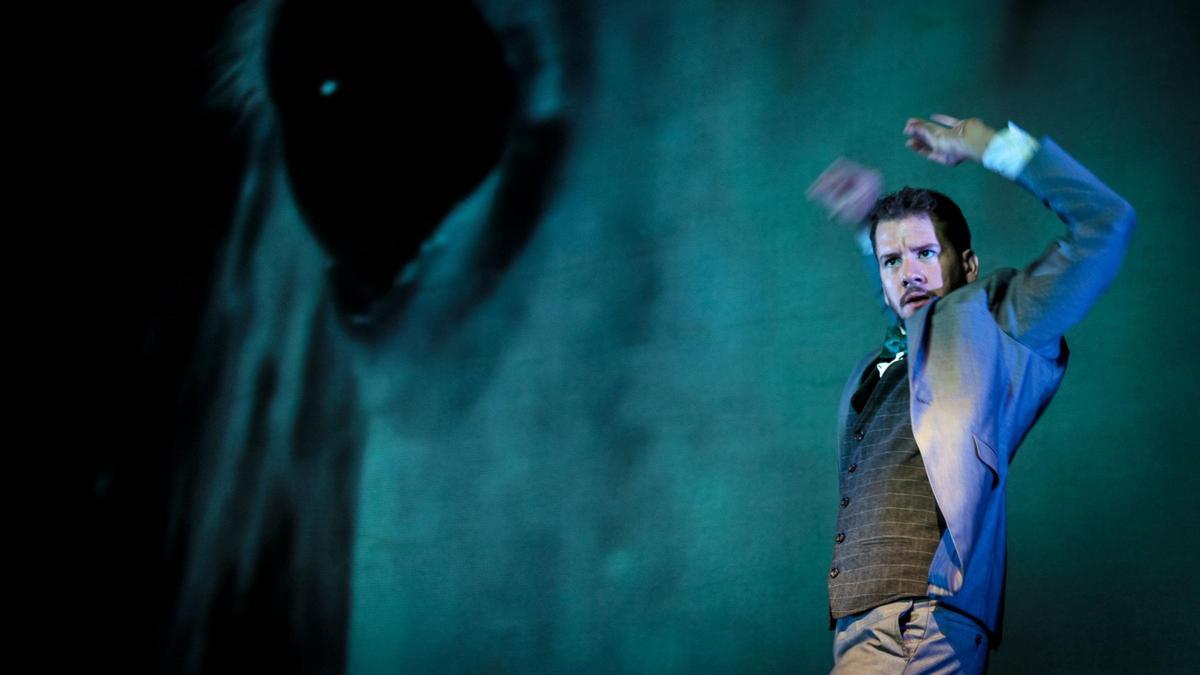 Una de las escenas de 'Federico García', la obra inaugural de la nueva etapa del Teatre Raval.
