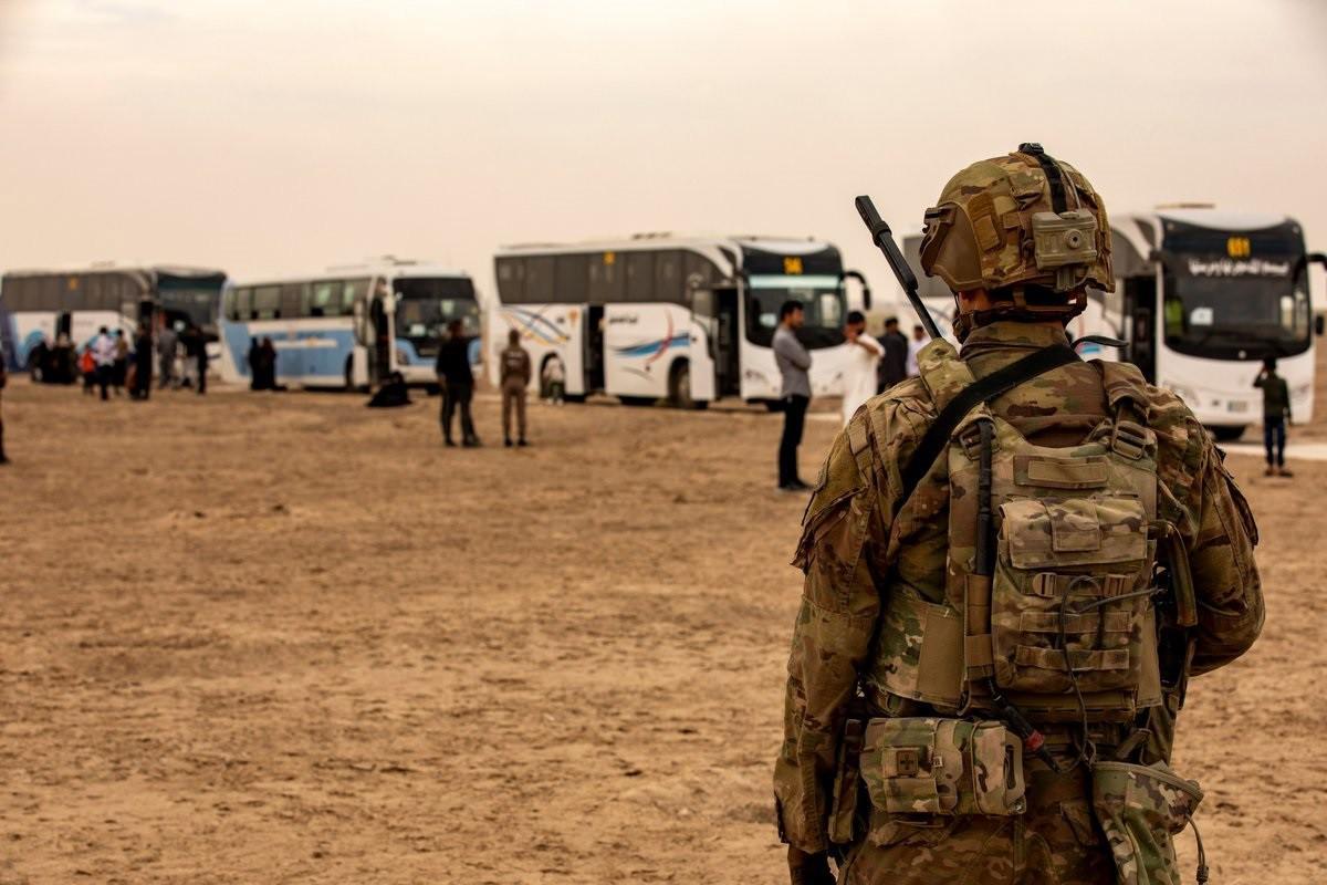 Imagen de archivo de un militar estadounidense en Irak