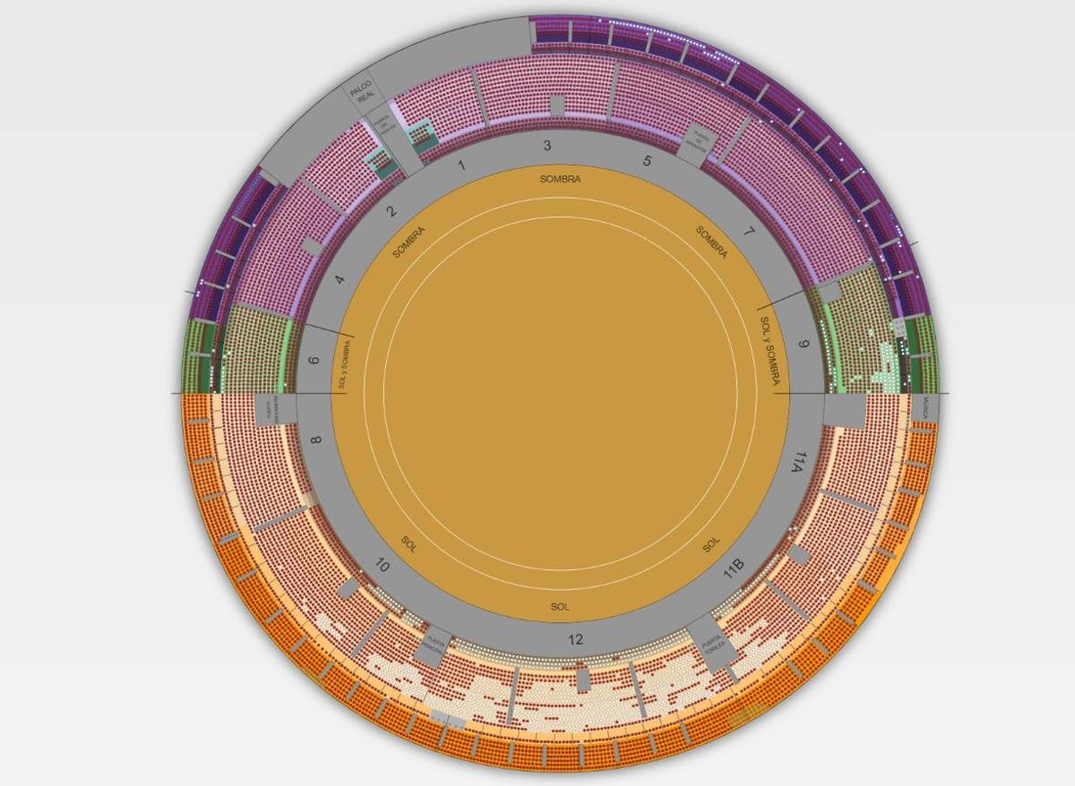 Imagen de las entradas de la corrida del Corpus con Juan Ortega y Pablo Aguado