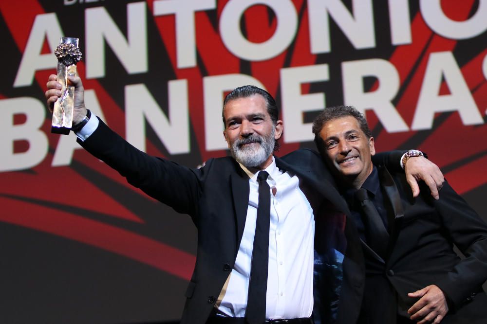 Antonio Banderas, Biznaga de Oro honorífica del Festival de Málaga