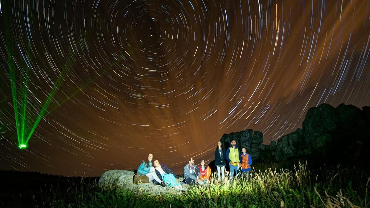Actividad Starlight en las islas Cíes
