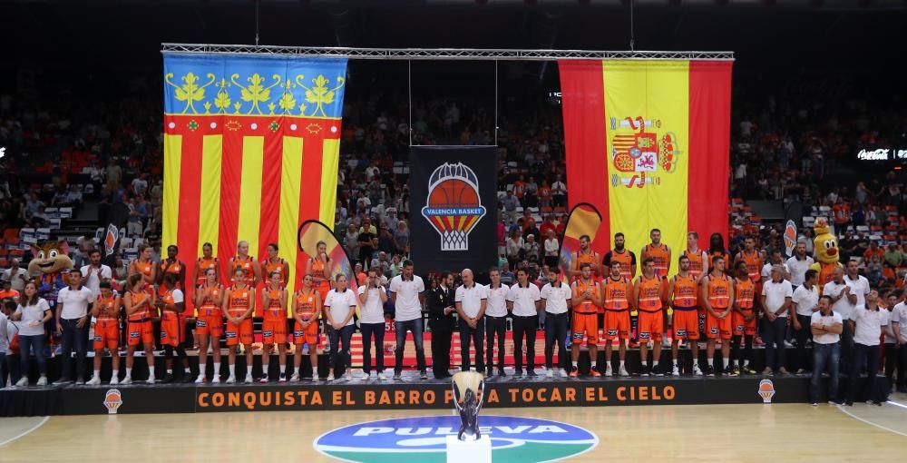 La presentación del Valencia Basket, en imágenes