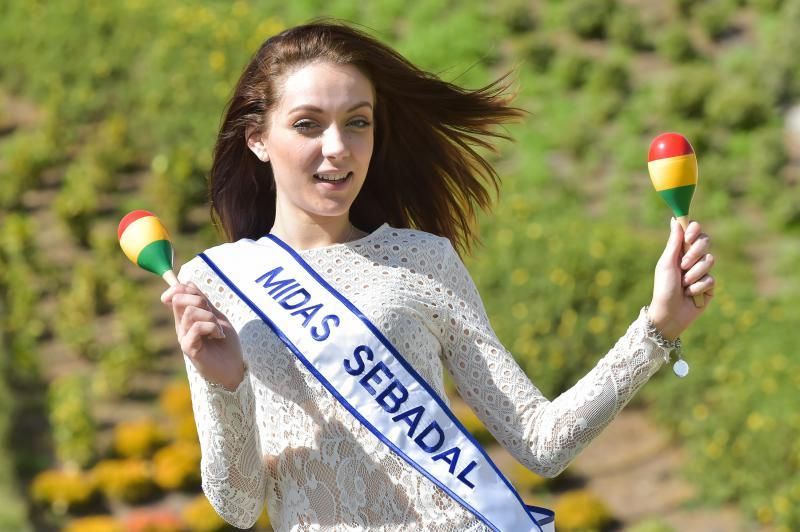 14-02-2019 LAS PALMAS DE GRAN CANARIA. Gabriela López, candidata a Reina del Carnaval LPGC 2019, representando a Midas Sebadal. Fotógrafo: ANDRES CRUZ  | 14/02/2019 | Fotógrafo: Andrés Cruz