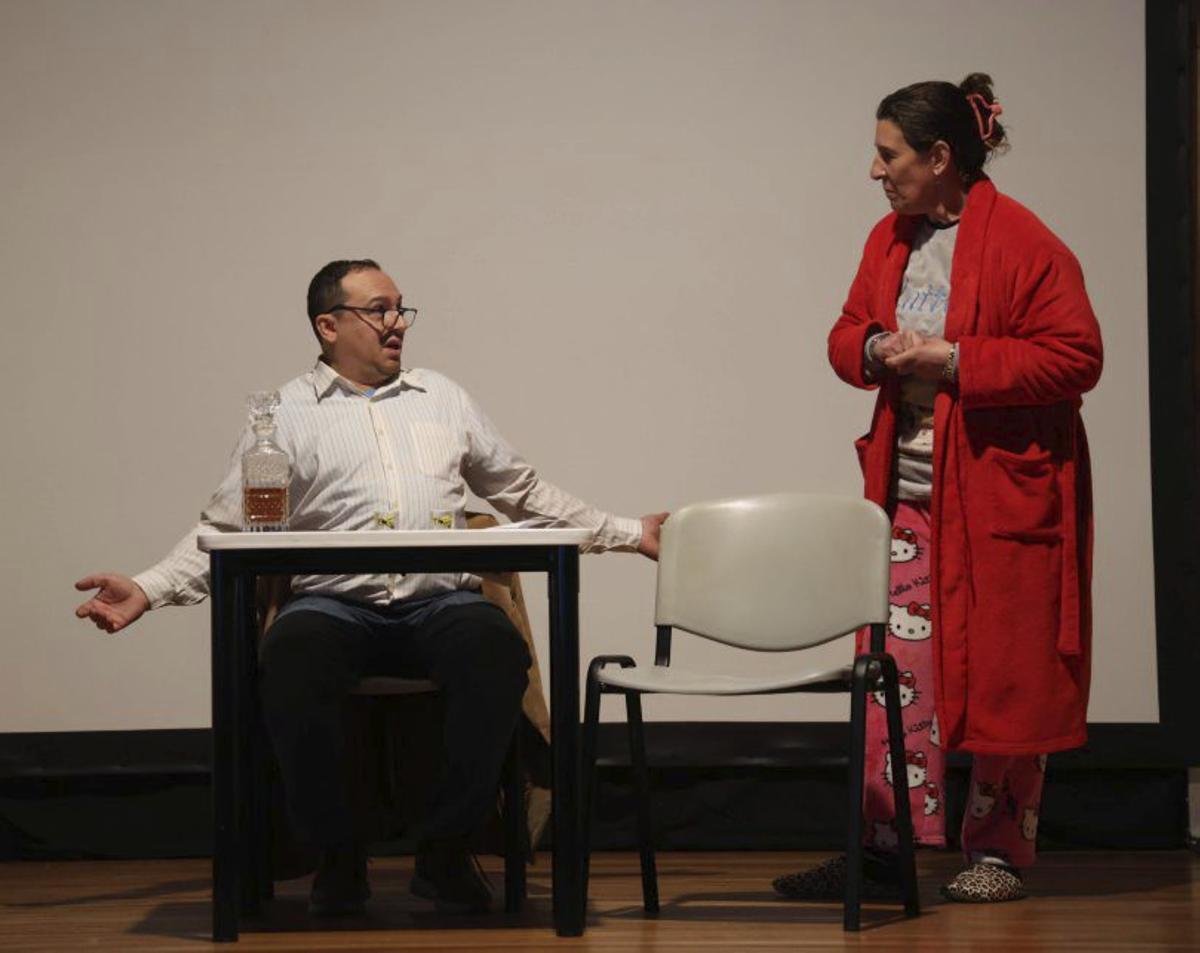 Un momento de la representación. | NOÉ PARGA