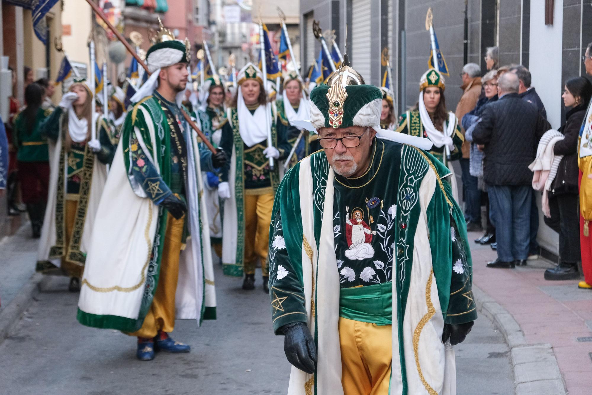 Así ha sido La Entrada en la vuelta de las fiestas de Moros y Cristianos de Sax