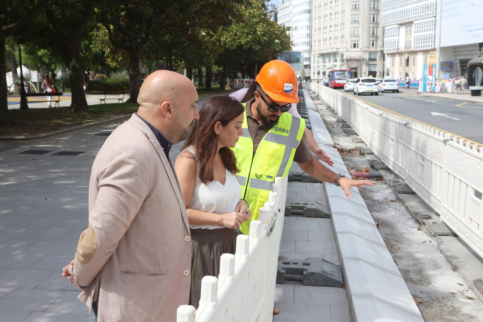 La obra de los Cantones cumple plazos y prevé rematar a finales de 2026