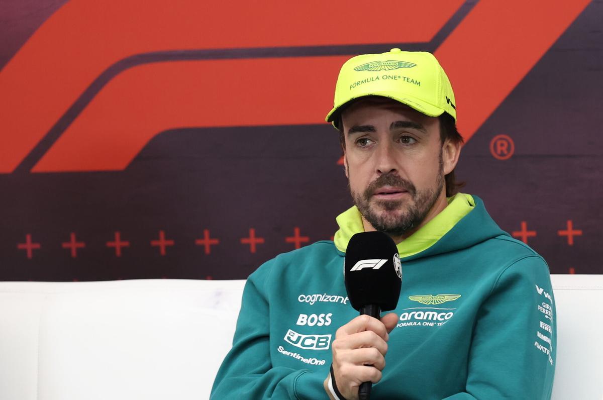 Fernando Alonso, confiado de cara a Silvestone