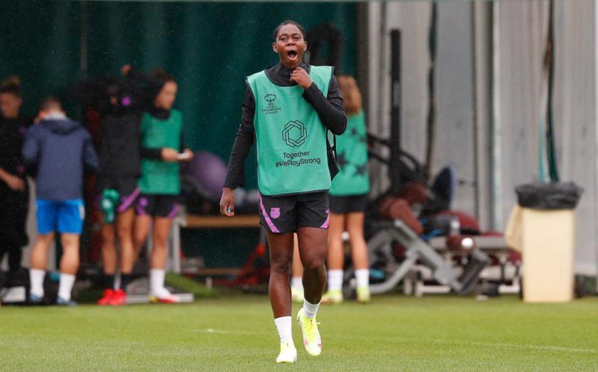 Las mejores imágenes del último entrenamiento del Barça antes del debut en Champions