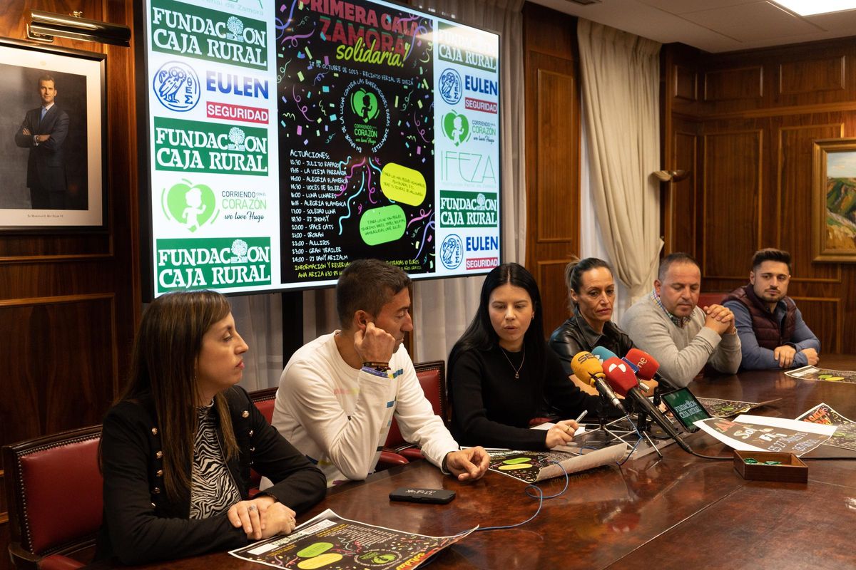 ZAMORA. PRESENTACION PRIMERA GALA ZAMORA SOLIDARIA