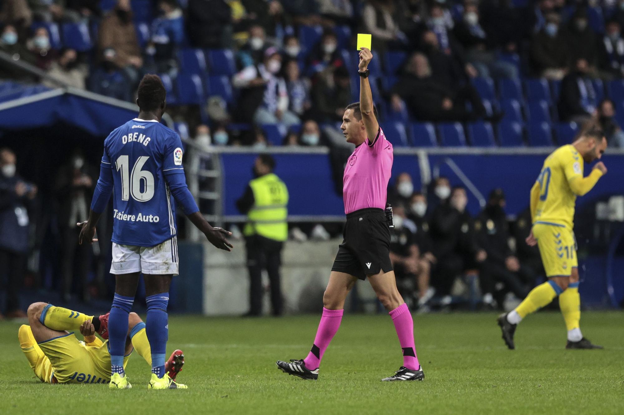 En imágenes: así fue el empate entre el Real Oviedo y Las Palmas