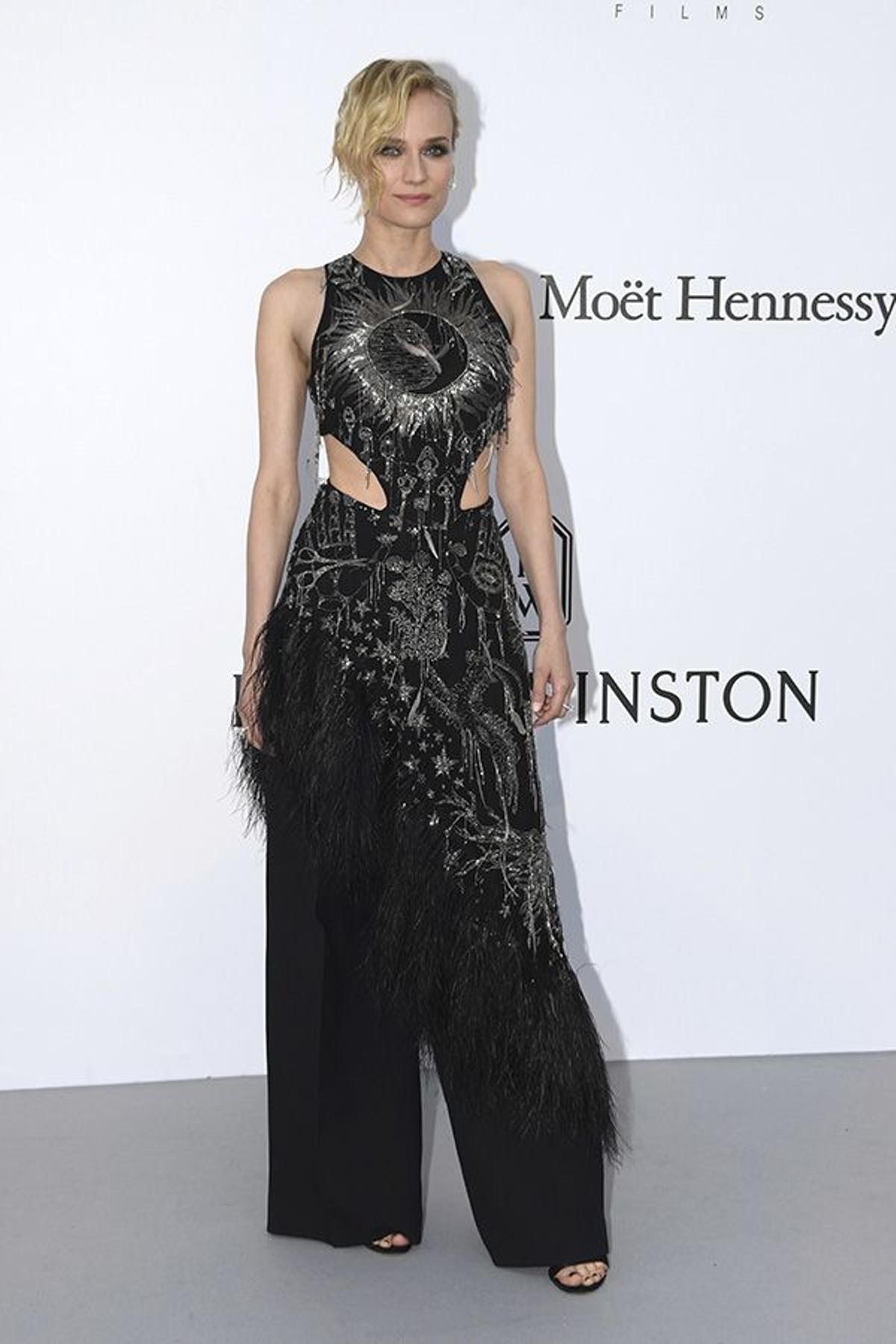 Diane Kruger en la gala amfAR en Cannes