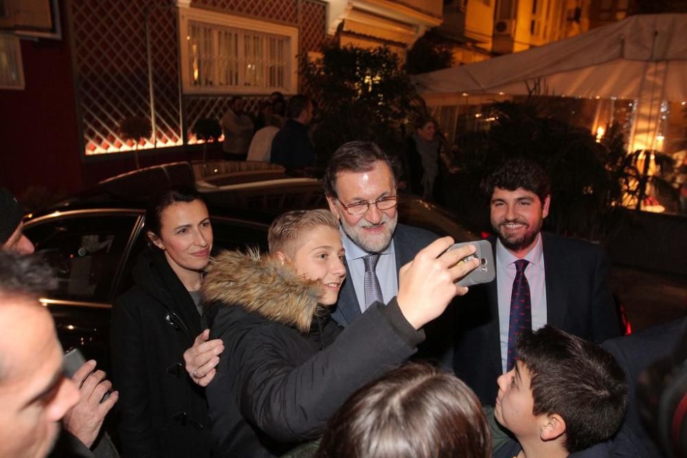 Rajoy visita por sorpresa Cartagena