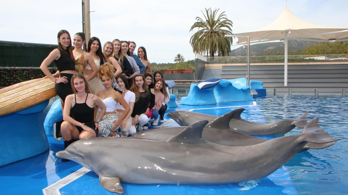 El certamen Miss World Illes Balears 2023 hace parada en Marineland