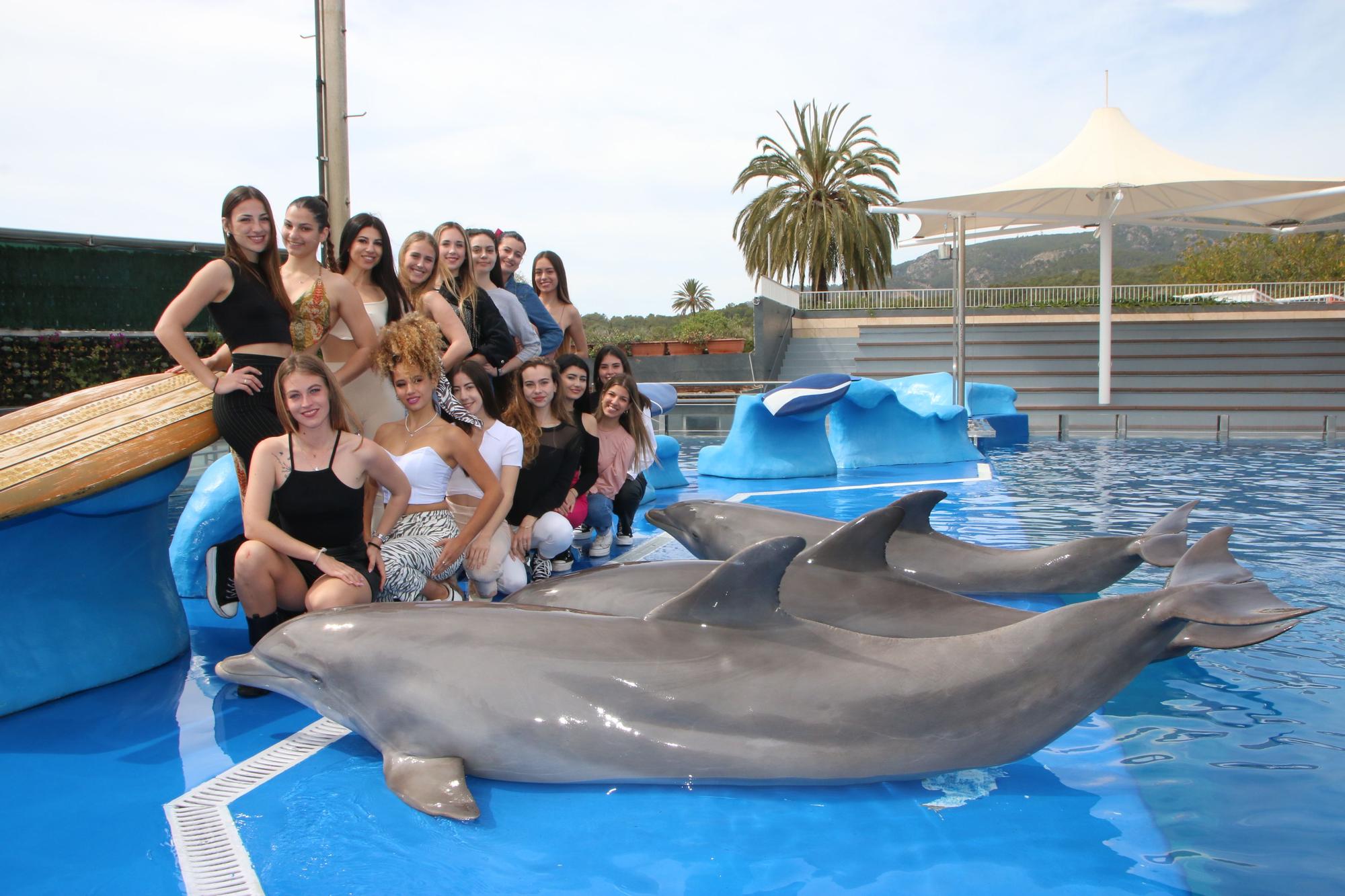 El certamen Miss World Illes Balears 2023 hace parada en Marineland