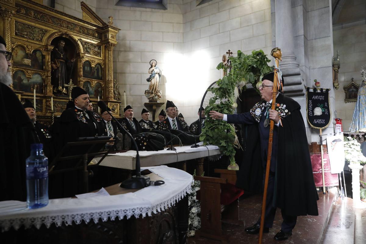 Así fue la ceremonia y los actos en torno al XX Capítulo de la Cofradía de Amigos de los Nabos.