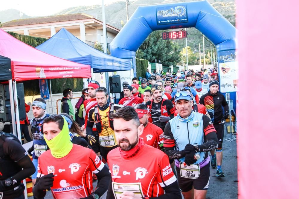 Más de 300 corredores participaron en el I Trail de la Sierra de Orihuela