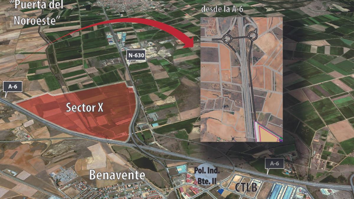 Plano del Puerta del Noroeste.