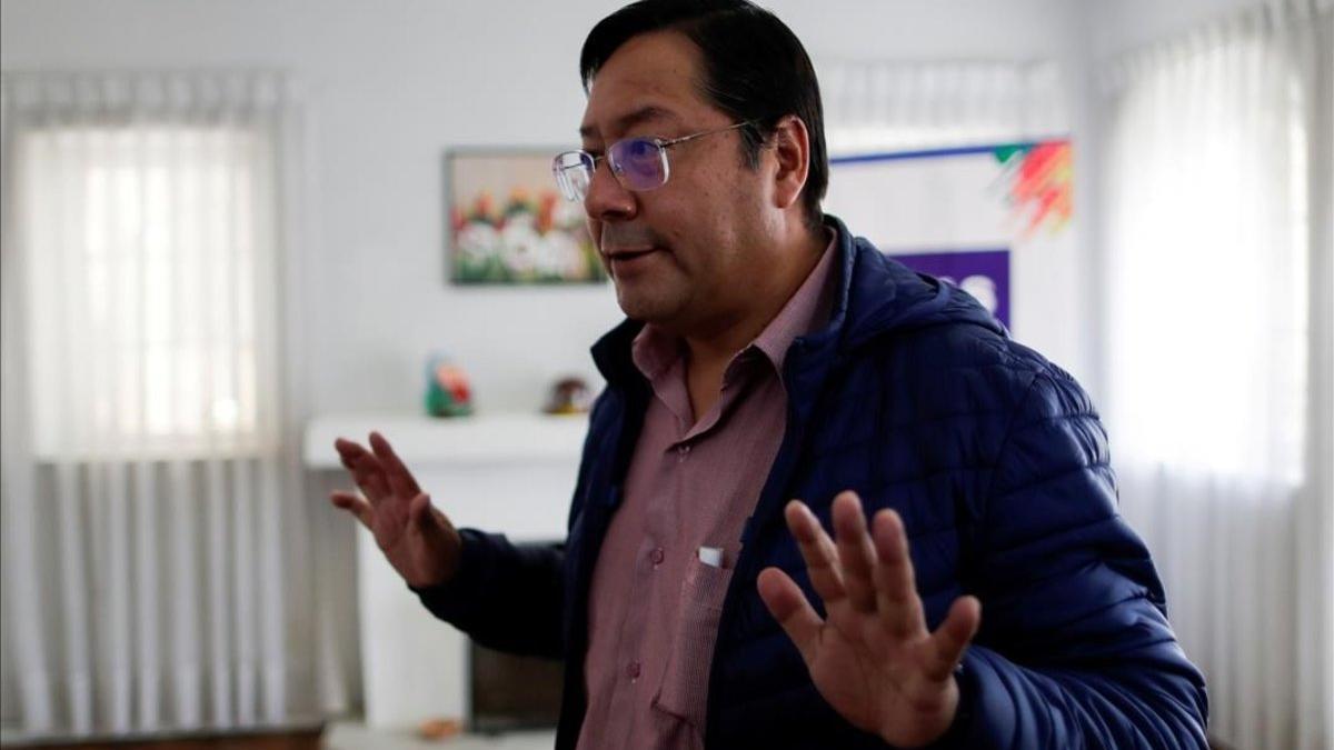 El candidato del Movimiento al Socialismo (MAS), Luis Arce, vencedor de las elecciones en Bolivia.