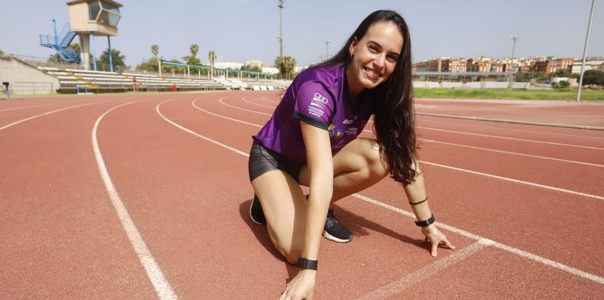 Carmen Avilés 8 La campeona de España sub 23 de 400 metros, se prepara para profesora de Educación Física.