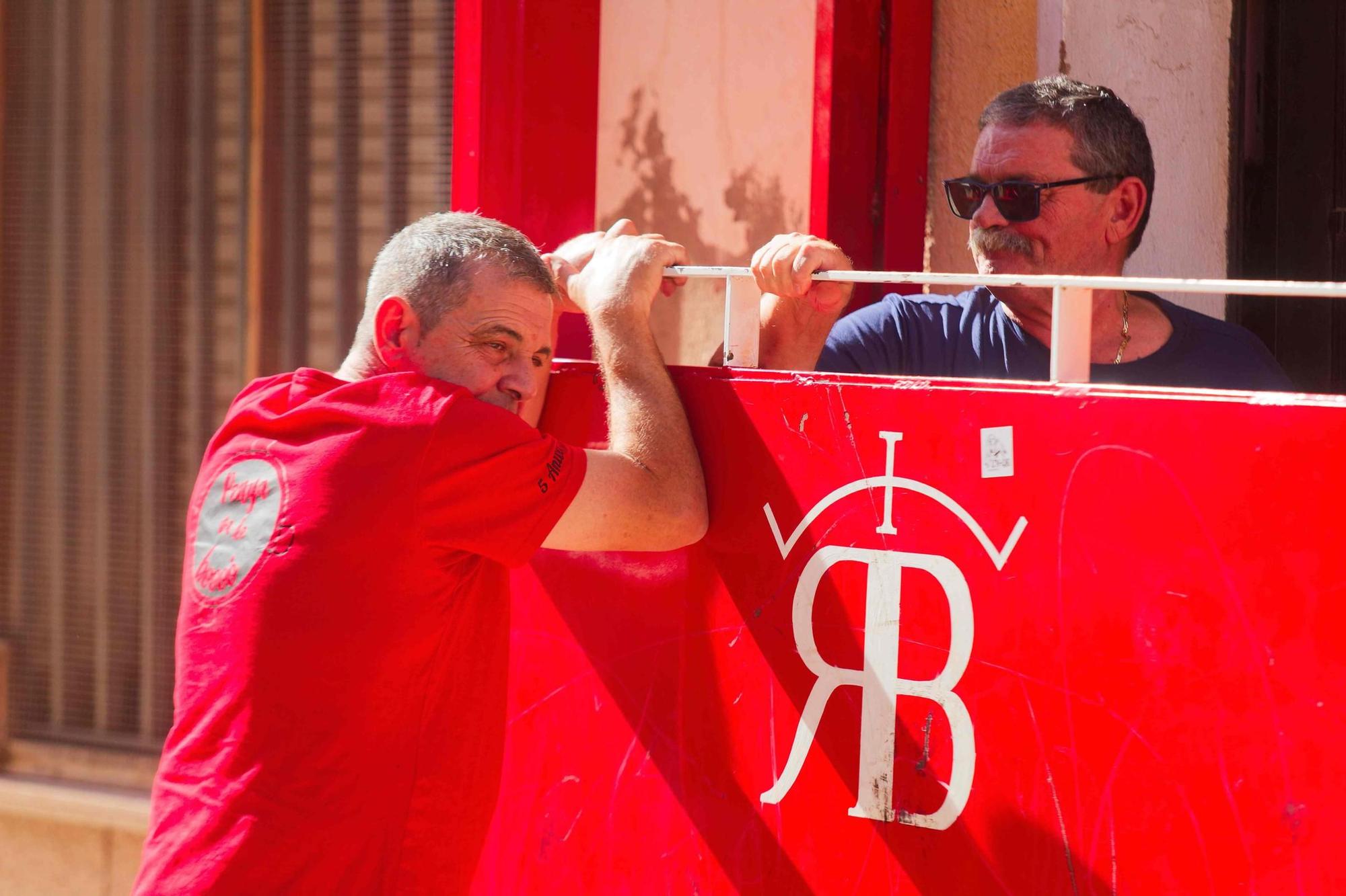 Las imágenes del primer encierro de las fiestas de Almassora