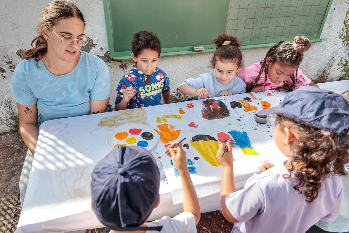 Campamento de verano en el CEIP La Verdellada, La Laguna