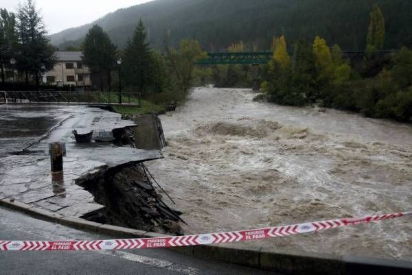 Fotogalería: Lluvias torrenciales en Aragón