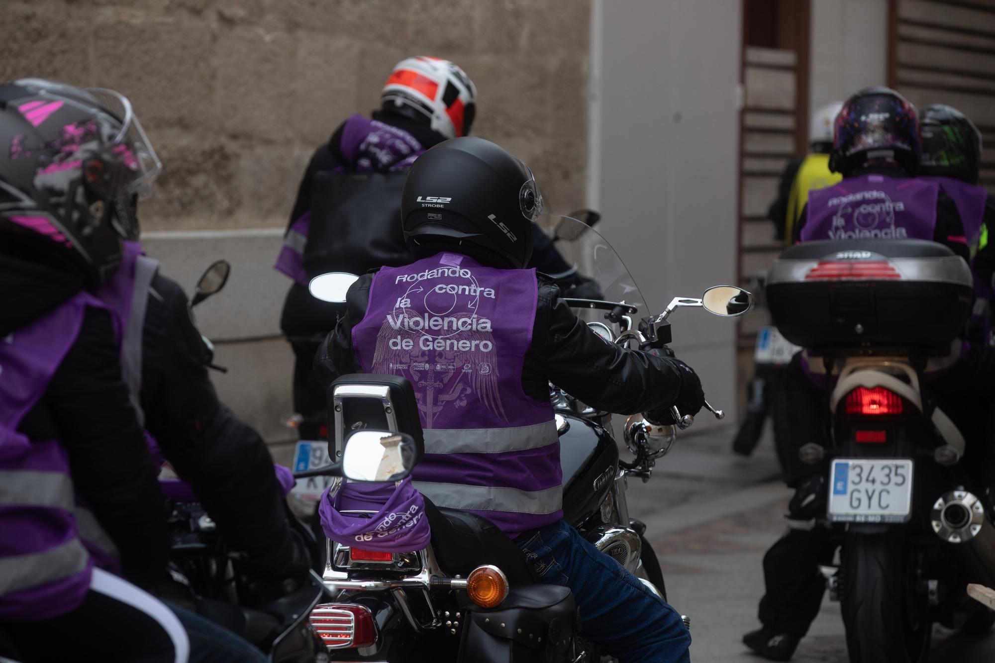 Ruta motera contra la violencia de género en Zamora por el 25N