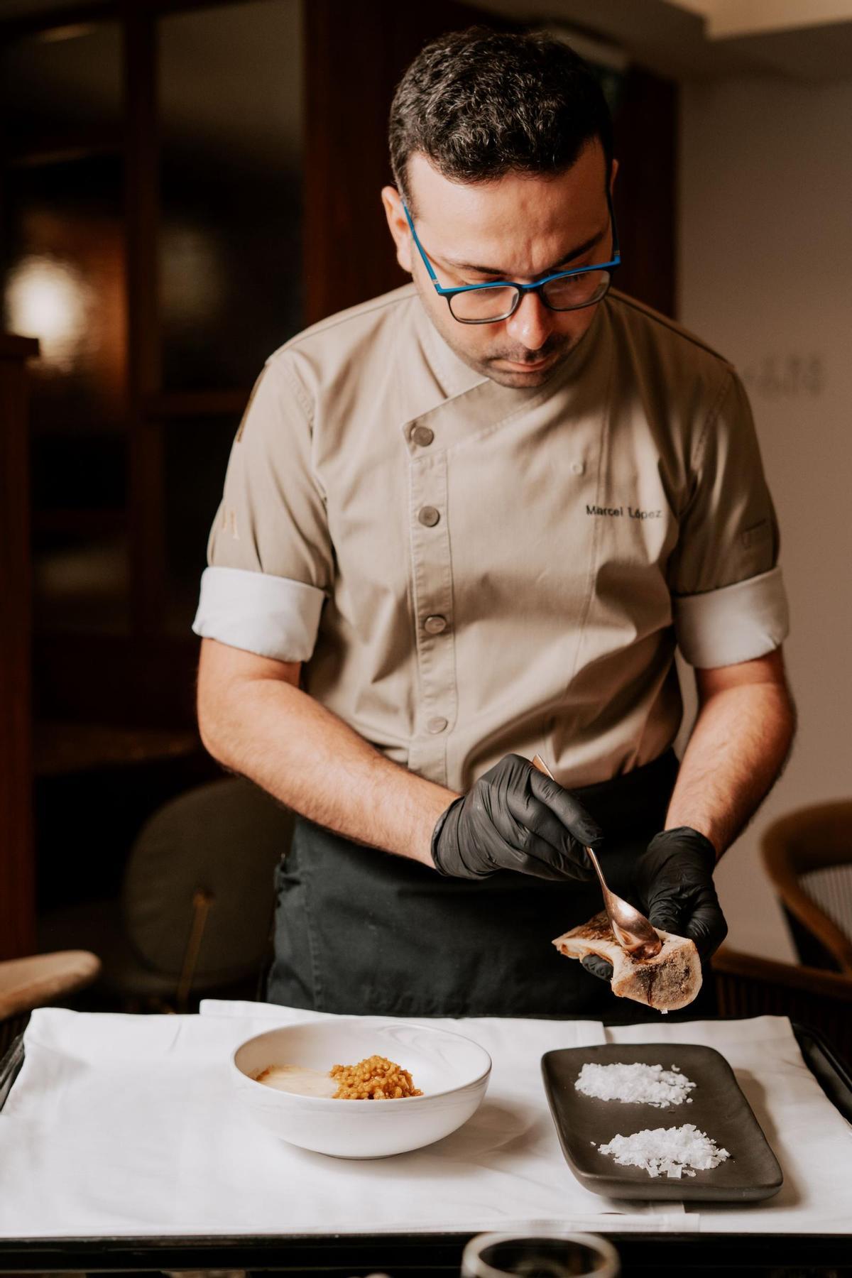 El chef Marcel López de Casa Vivi
