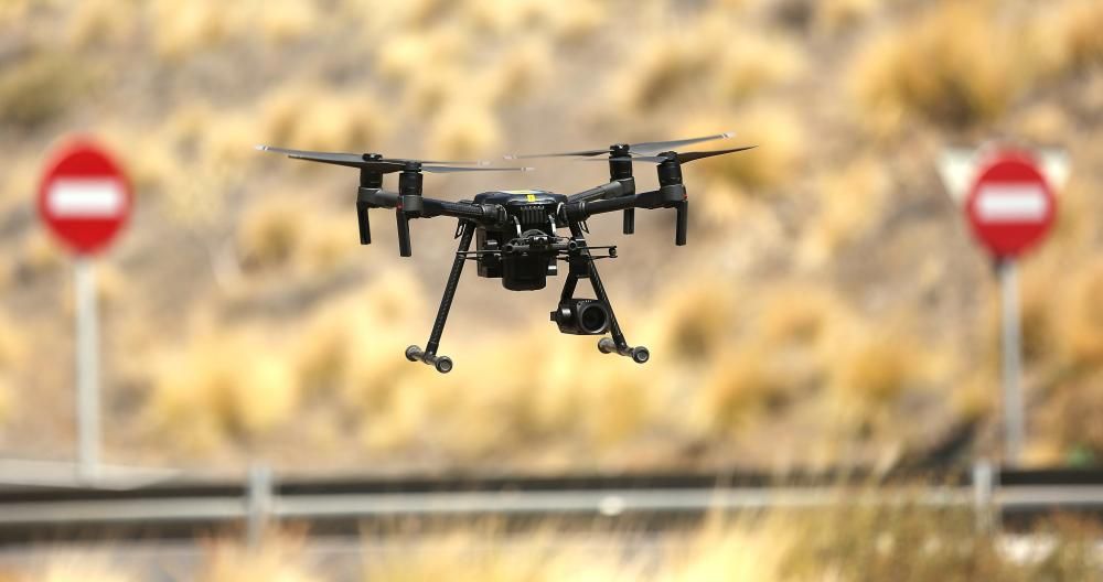 Los drones de la DGT ya multan en Canarias