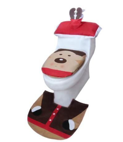 Tienes la opción de Papá Noel, elfo de navidad, muñeco de nieve o reno.