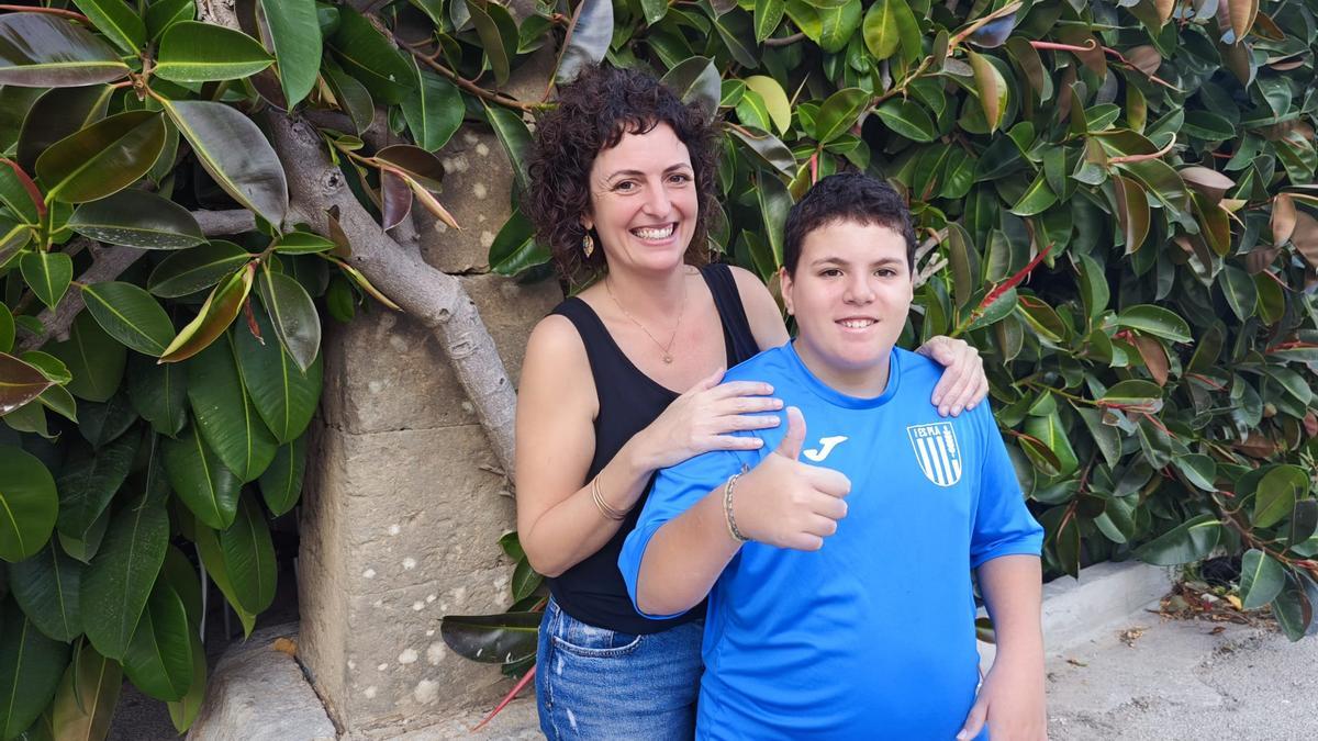 Guillem Barceló y Catalina Mas, en Montuïri.