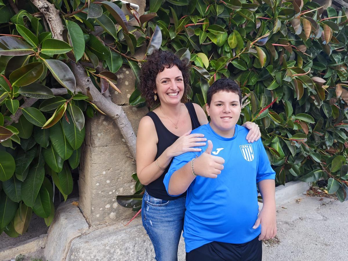 Guillem Barceló y Catalina Mas, en Montuïri.