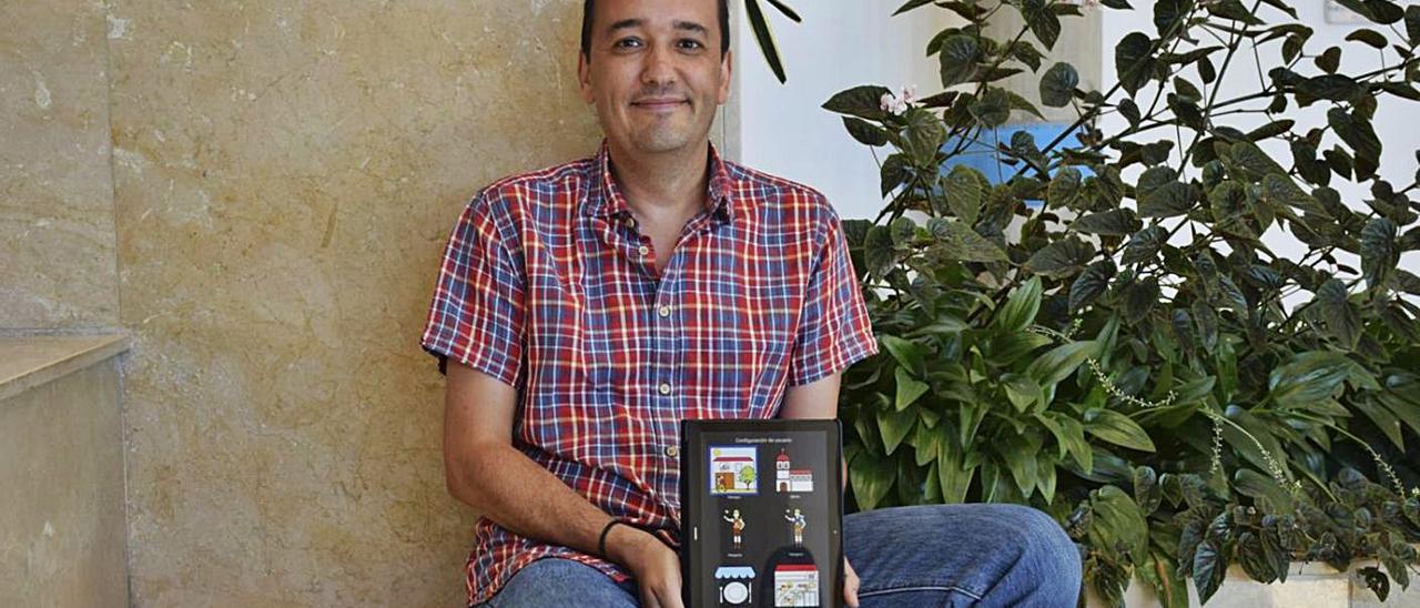 Enrique Costa, investigador responsable en el desarrollo de la aplicación.  | // FDV