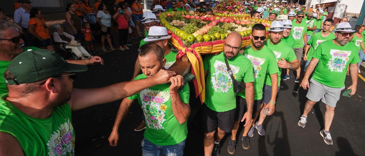 La celebración de los Corazones de Tejina.