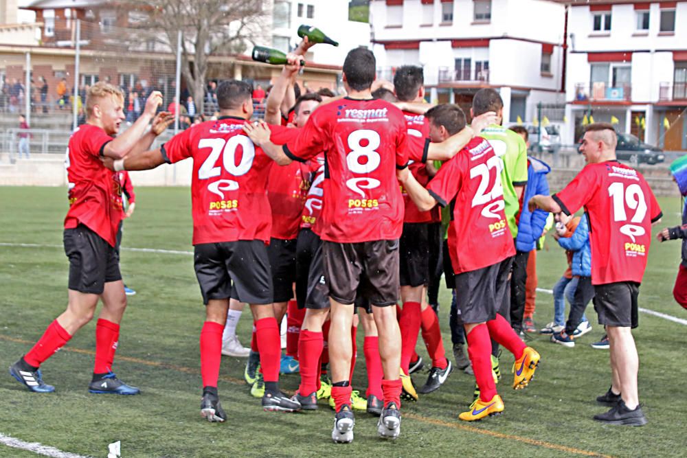 L''Artés goleja i puja a Tercera Catalana