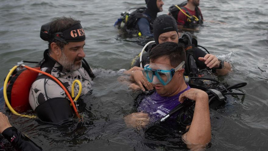 La inclusión se vive bajo el agua