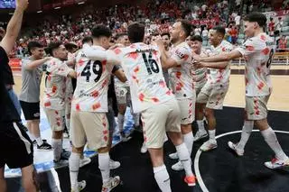 La victoria de ElPozo Murcia en el primer partido frente a Palma, en imágenes