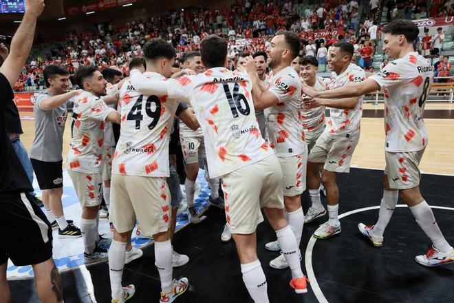 La victoria de ElPozo Murcia en el primer partido frente a Palma, en imágenes