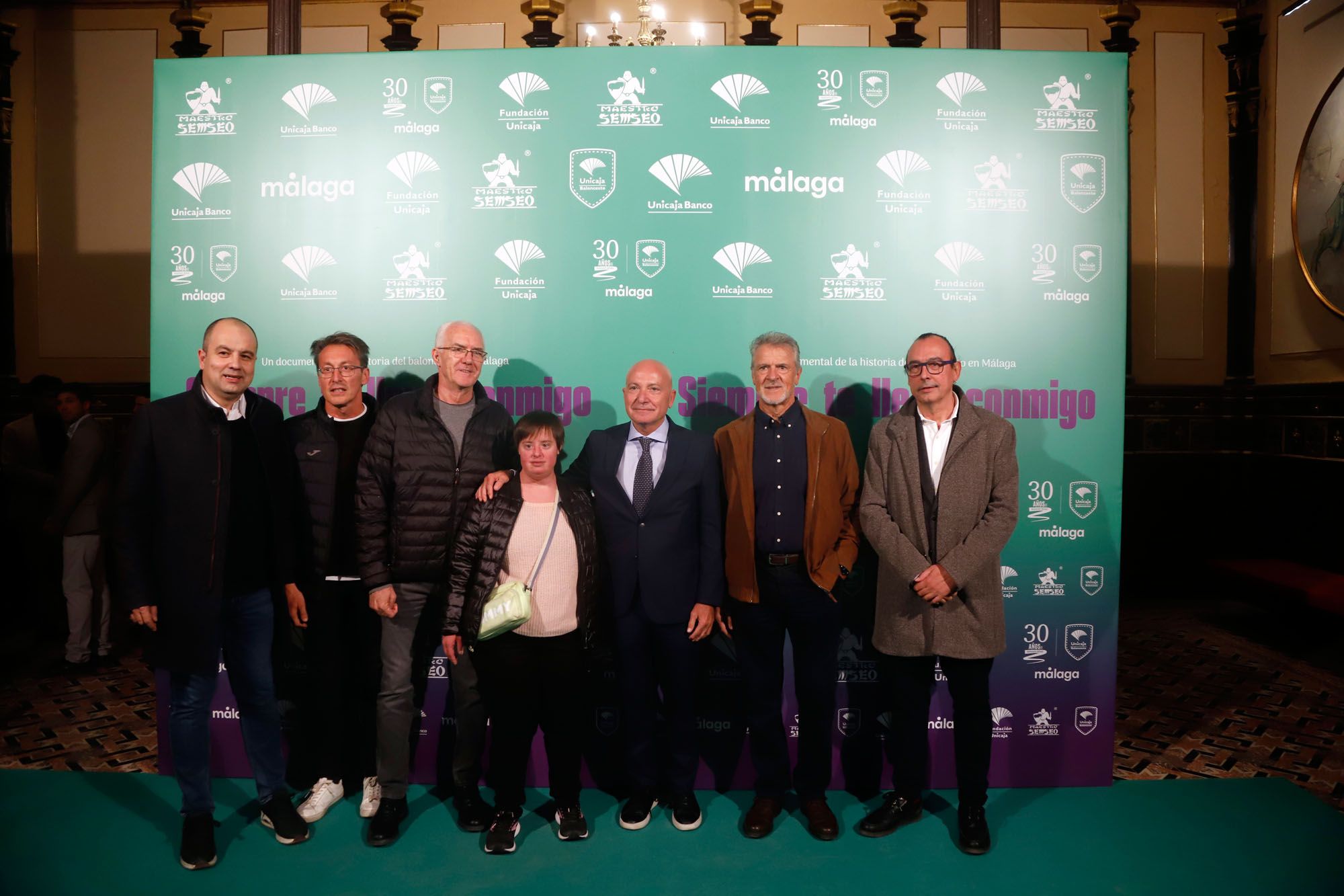 La presentación del documental por los 30 años del Unicaja, en imágenes