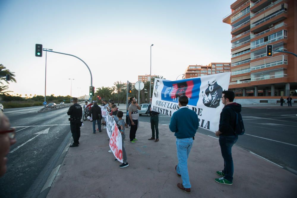 Manifestación en el barrio de José Antonio