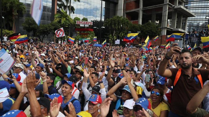 Protestas contra Maduro en Venezuela