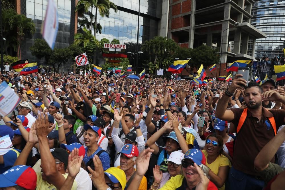 Protestas contra Maduro en Venezuela