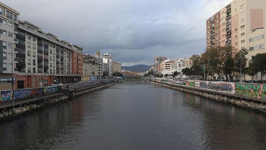 Imagen del río Guadalmedina.