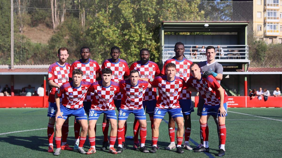 Formación inicial de la UD Llanera en un partido de esta temporada